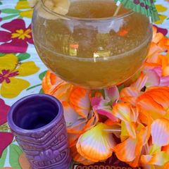 A picture of Banana Pineapple Slush - (AllRecipes.com).