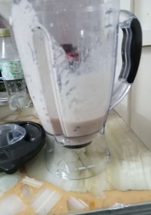 Una foto de Licuado de 🍇, 🍌,  🍎 y 🍐