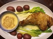 A picture of chicken legs or breasts