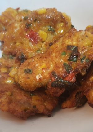 Foto resep Empal / dadar / pergedel Jagung komplit