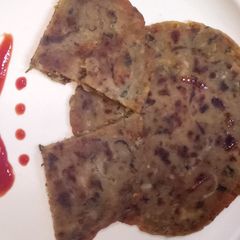 Alu Matar paratha A picture of Alu Matar paratha.