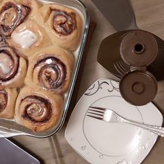 A picture of Simple Cinnamon Rolls.