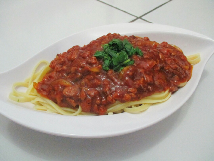 Cara Buat Spaghetti Saus Bolognese Anti Gagal