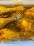 Muslos de pollo/jamoncitos al horno