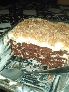Una foto de Tarta de galletas megafacil