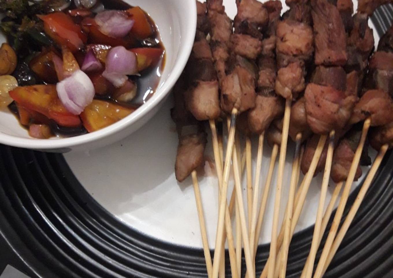 Sate Sapi ala Sate Kambing Tegal Anti ribet