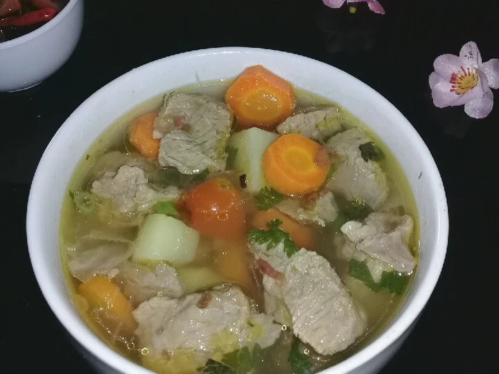 Cara Gampang Membuat Resep Sup daging sapi dan sayuran yang Lezat Sekali