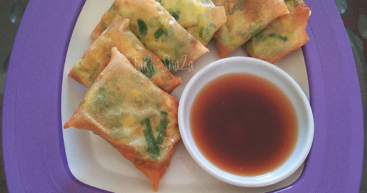 Resep Martabak Telor Mini Aka Martabak Daun Bawang Oleh Tari Shaza