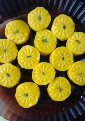 A picture of Quick Recipe of Peda in Microwave.