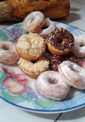 Foto resep Donat maizena empuk dan lembut