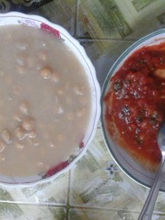 صورة لوصفة دوبارة حمص حارة