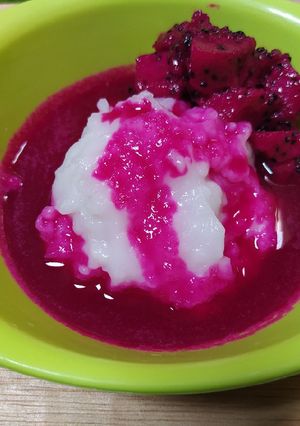 Foto resep Bubur Sum-Sum Kuah Naga MPASI 8+