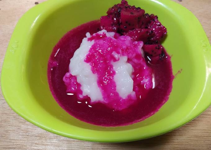 Resep Bubur Sum-Sum Kuah Naga MPASI 8+ Anti Gagal