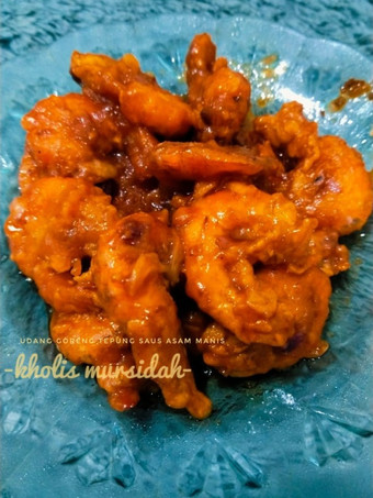 Resep Udang goreng tepung saus asam manis Bunda Pasti Bisa