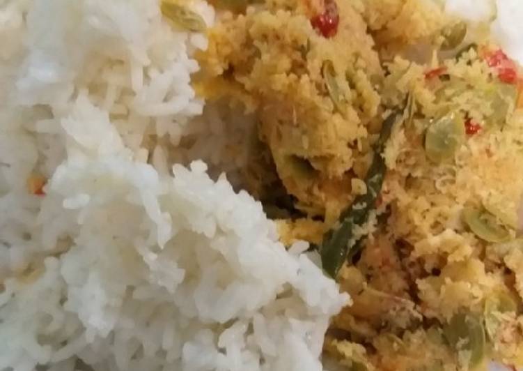 Resep Botok melanding (petai cina) yang Lezat