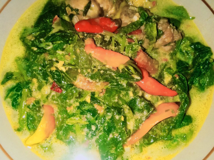 Resep Gulai daun singkong yang Lezat Sekali