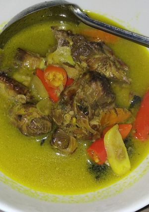 Foto resep Ikan Asap kuah kuning