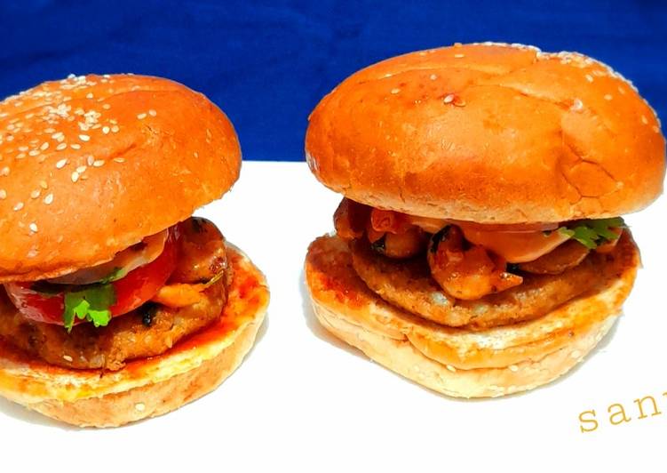 How to Prepare Any-night-of-the-week Macaroni Soya Tikki Burger