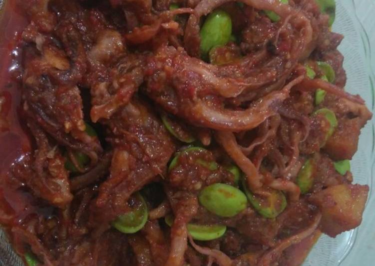 Resep Sambel Kepala Cumi Pete, Enak