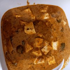 A picture of Kadhai paneer (dhaba style).