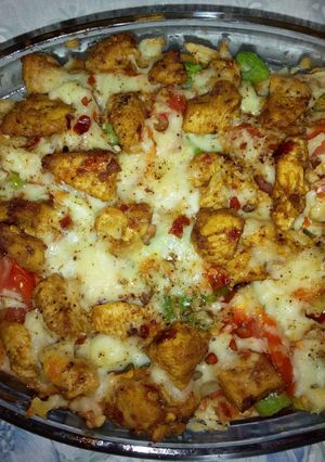 A picture of Pizza fries.