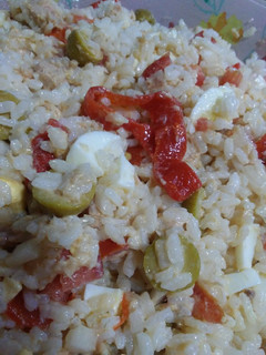 Una foto de Ensalada de arroz