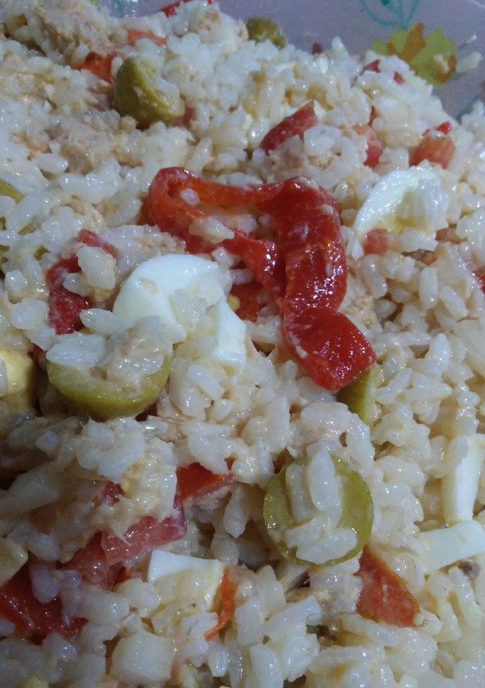Una foto de Ensalada de arroz