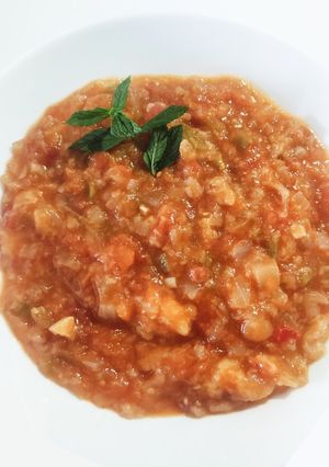 Una foto de Sopa de tomate