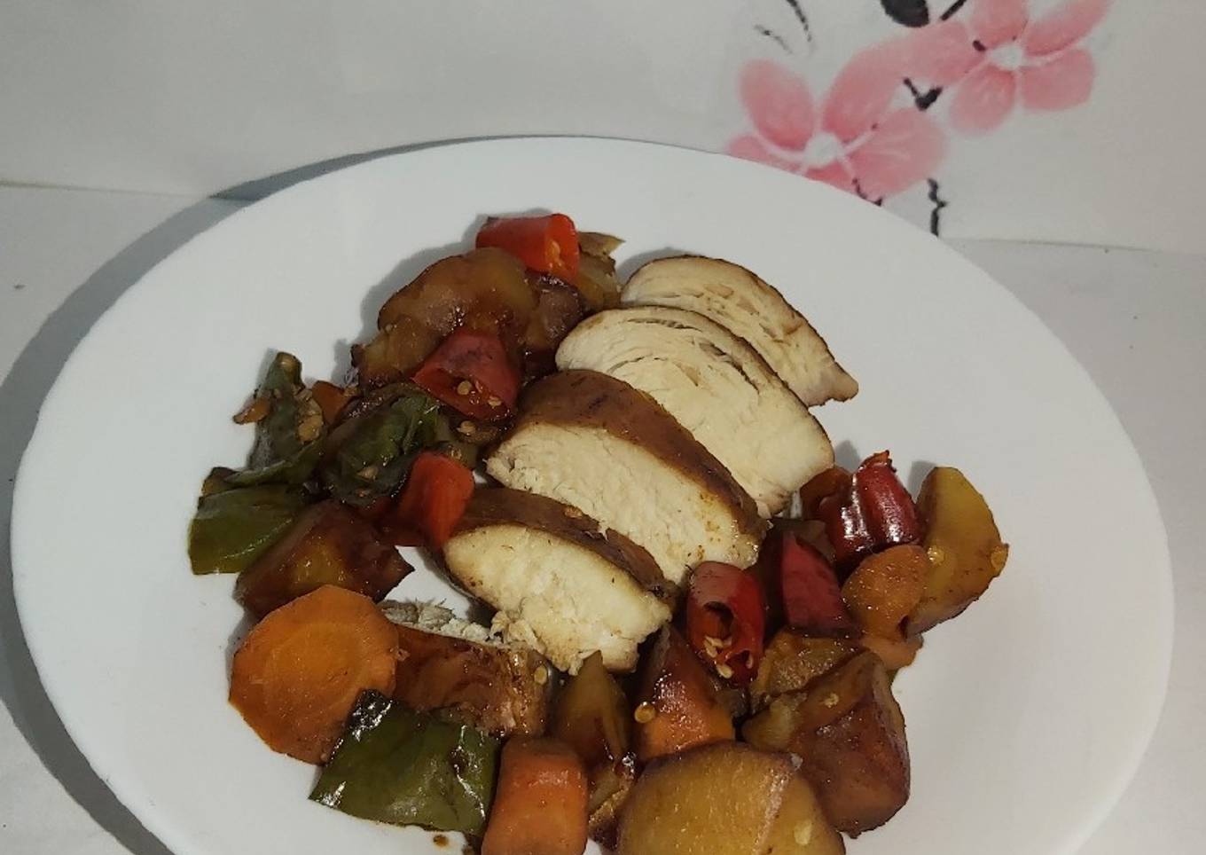 Ayam kentang oven