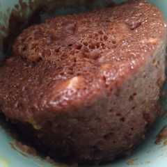 Una foto de Bizcocho chocolate al micro