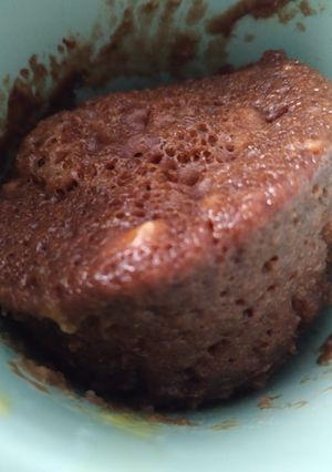 Una foto de Bizcocho chocolate al micro