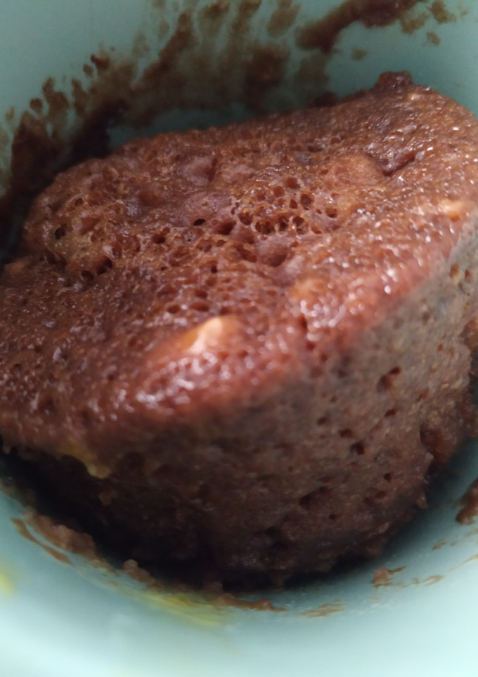 Una foto de Bizcocho chocolate al micro