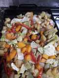 Verduras a la plancheta