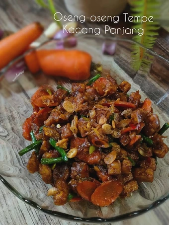 Cara Mudah Membikin Resep Oseng-oseng tempe kacang panjang yang  Bikin Ketagihan Anti Ribet, Sempurna