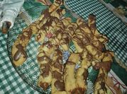 Una foto de churros rellenoa