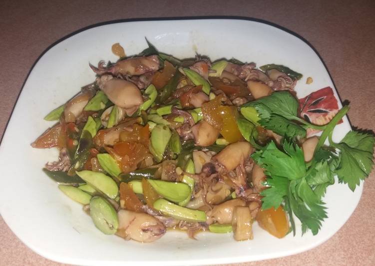 Resep Cumi asin Petai Anti Gagal