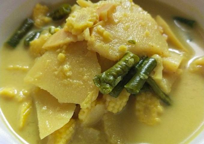 Resep Sayur Rebung Santan yang Enak