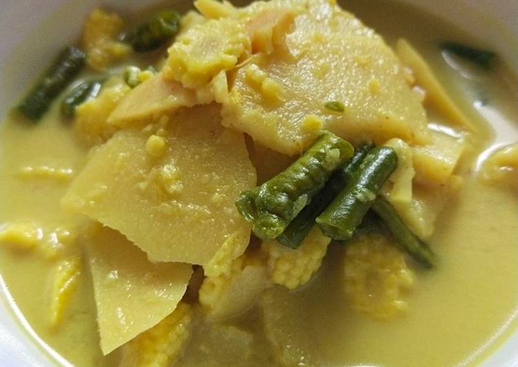 Resep Sayur Rebung Santan yang Lezat Sekali