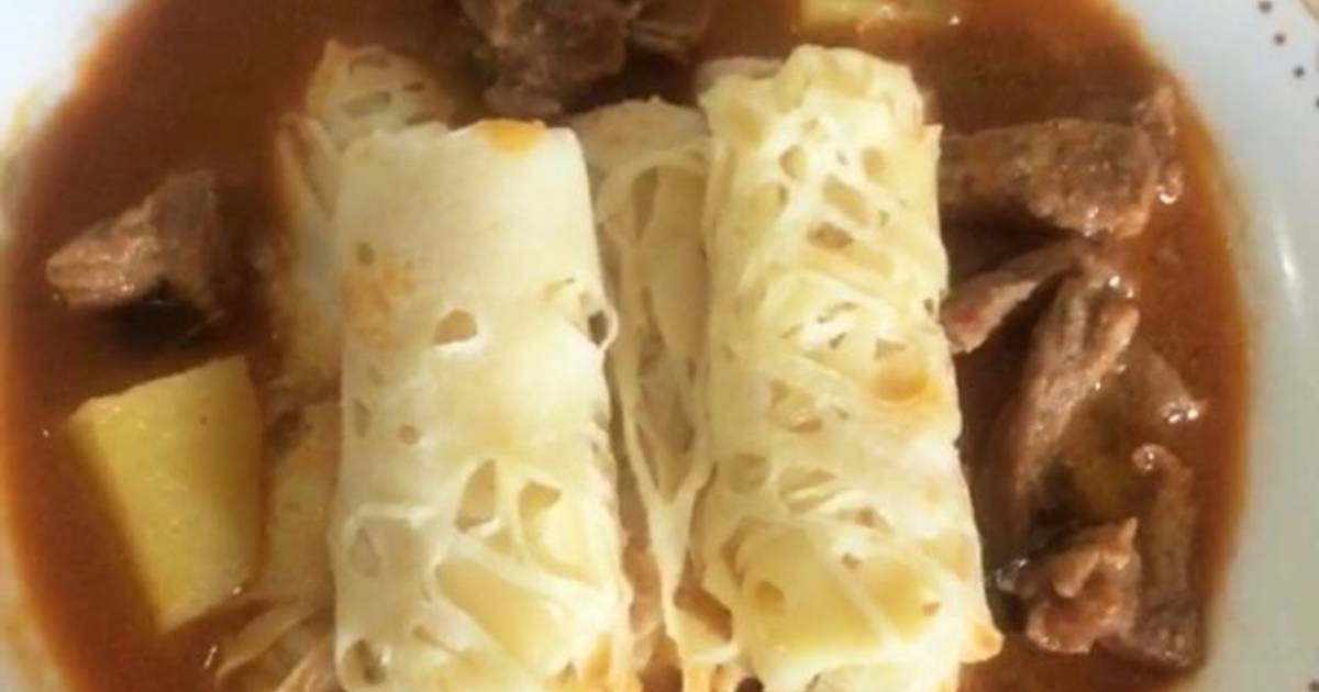 Resep Roti Jala Kuah Kari oleh Nisa El Hasanah - Cookpad