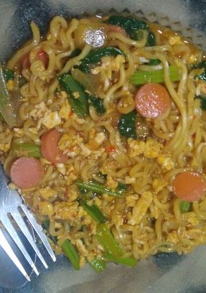 Foto resep Indomie Goreng Nyemek