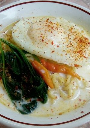 Foto resep Indomie kuah susu "Creamy"