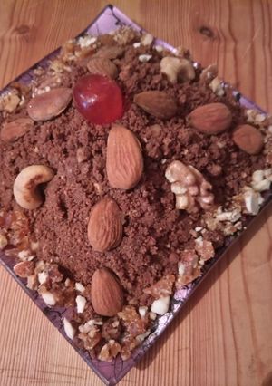 صورة لوصفة سلّو بالكاكاو الخام وصلصة التوفيا
