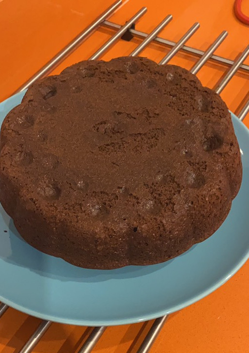 Una foto de Bizcocho de chocolate