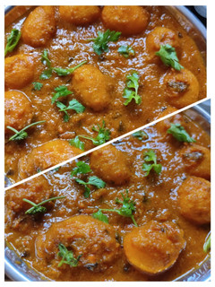 பேபி பொட்டேடோ கிரேவி (baby potato gravy recipe in tamil) செய்முறை முக்கிய புகைப்படம்