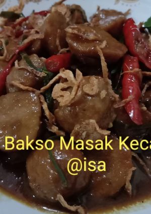 Foto resep #105 Bakso Masak Kecap