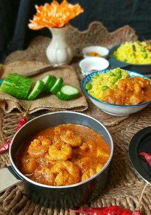 প্রন ভিন্দালু (prawn vindalu recipe in Bengali) রেসিপির প্রধান ছবি