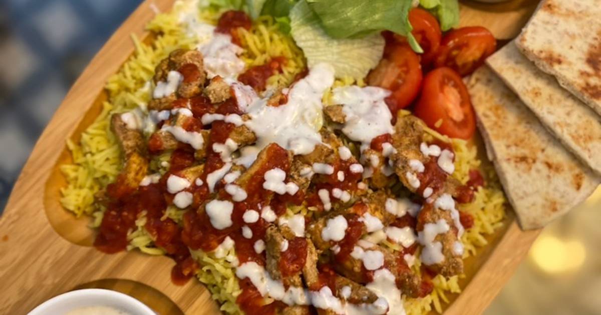 Halal Guys Chicken And Rice Platter ️ Recipe By Samia Aijazz Cookpad 0006