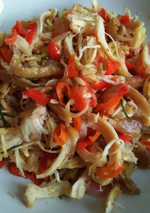Foto resep Ayam suwir sambal matah