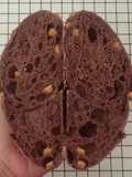 Orange Peel Choco Sourdough Bread 82% (Open Bake Method)