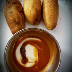 A picture of Majedaar cutlets.